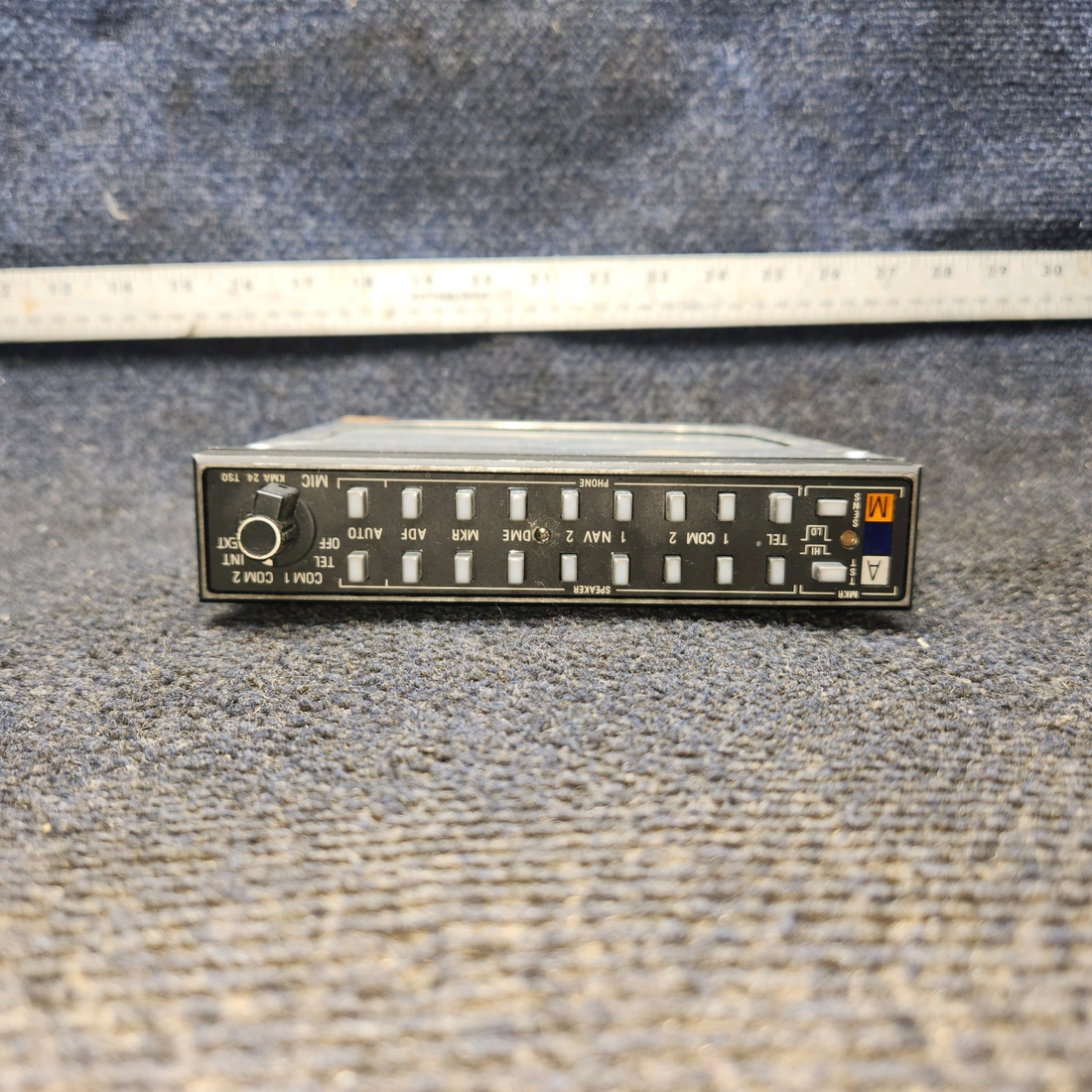 Used aircraft parts for sale, 066-1055-03 King KMA-24 Audio Panel W rack