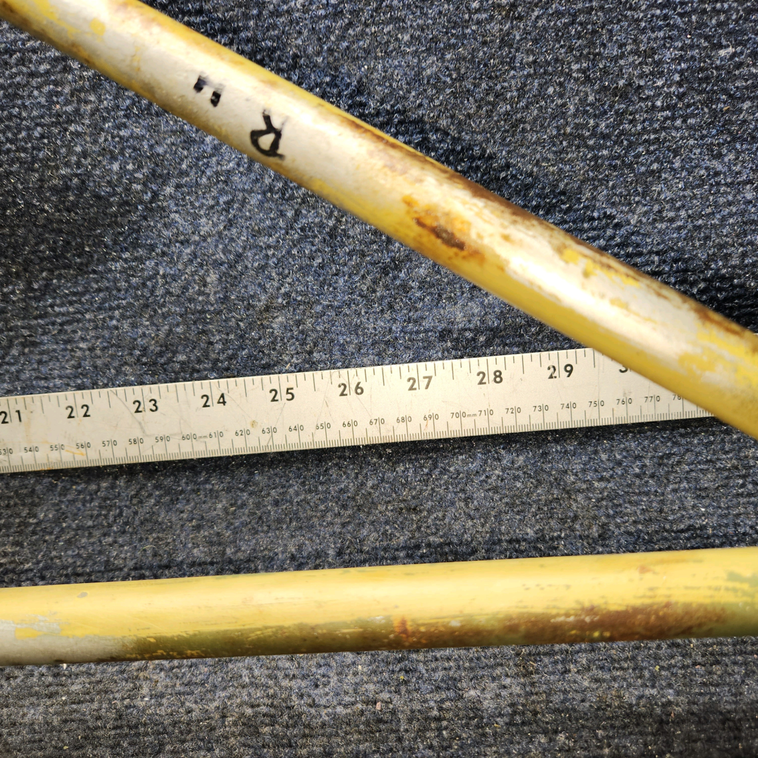 Used aircraft parts for sale, 169-810027-2 Beechcraft A24R Main Gear Retract Brace RH