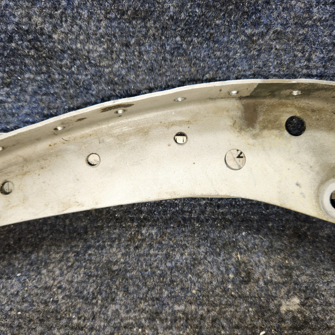 Used aircraft parts for sale, 0713495-09 Cessna 172E Bulkhead  Reinforcement AFT LH