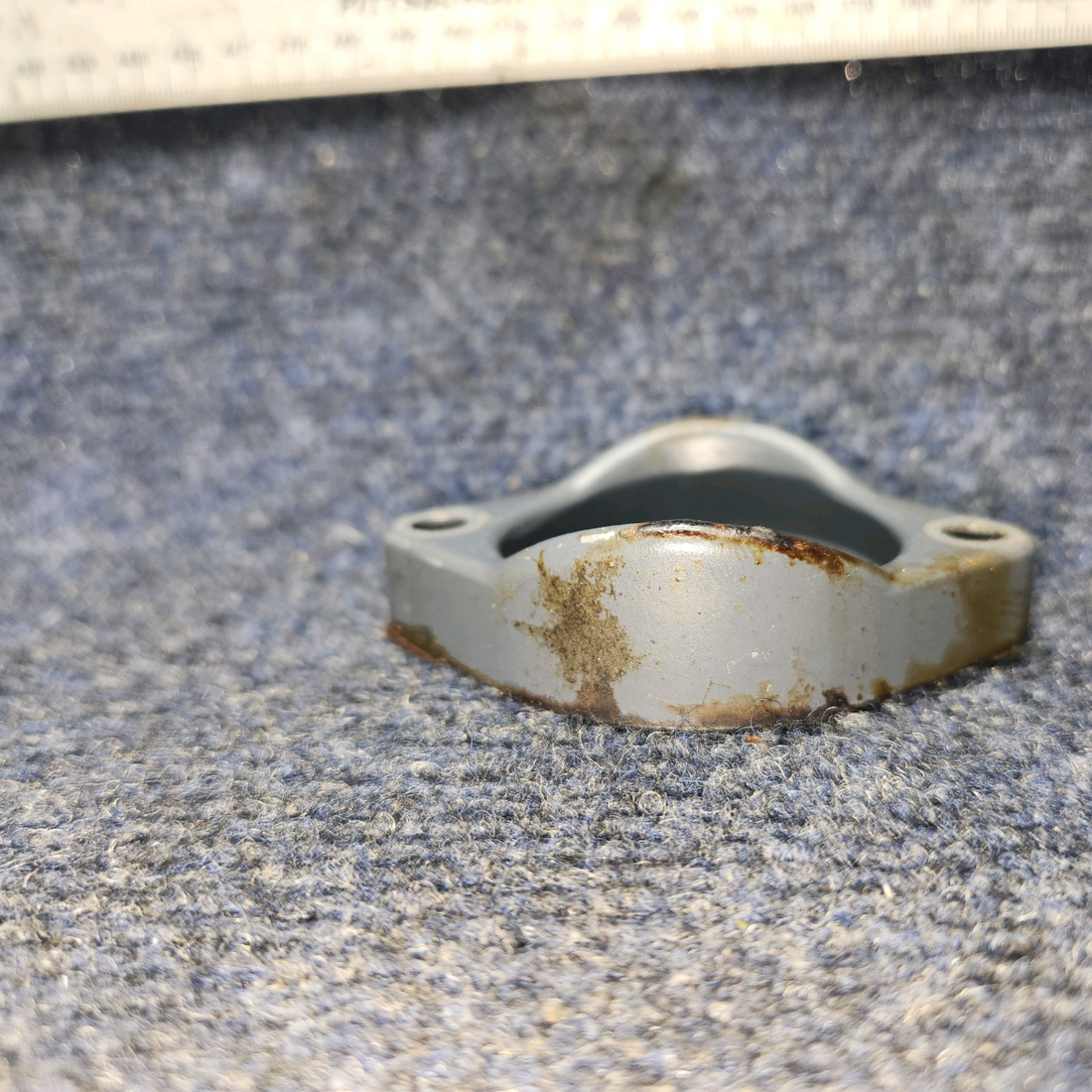 Used aircraft parts for sale, 73346 Lycoming O-540 PIPER PA-24-250 Upper Intake Pipe Flange " price is for each"