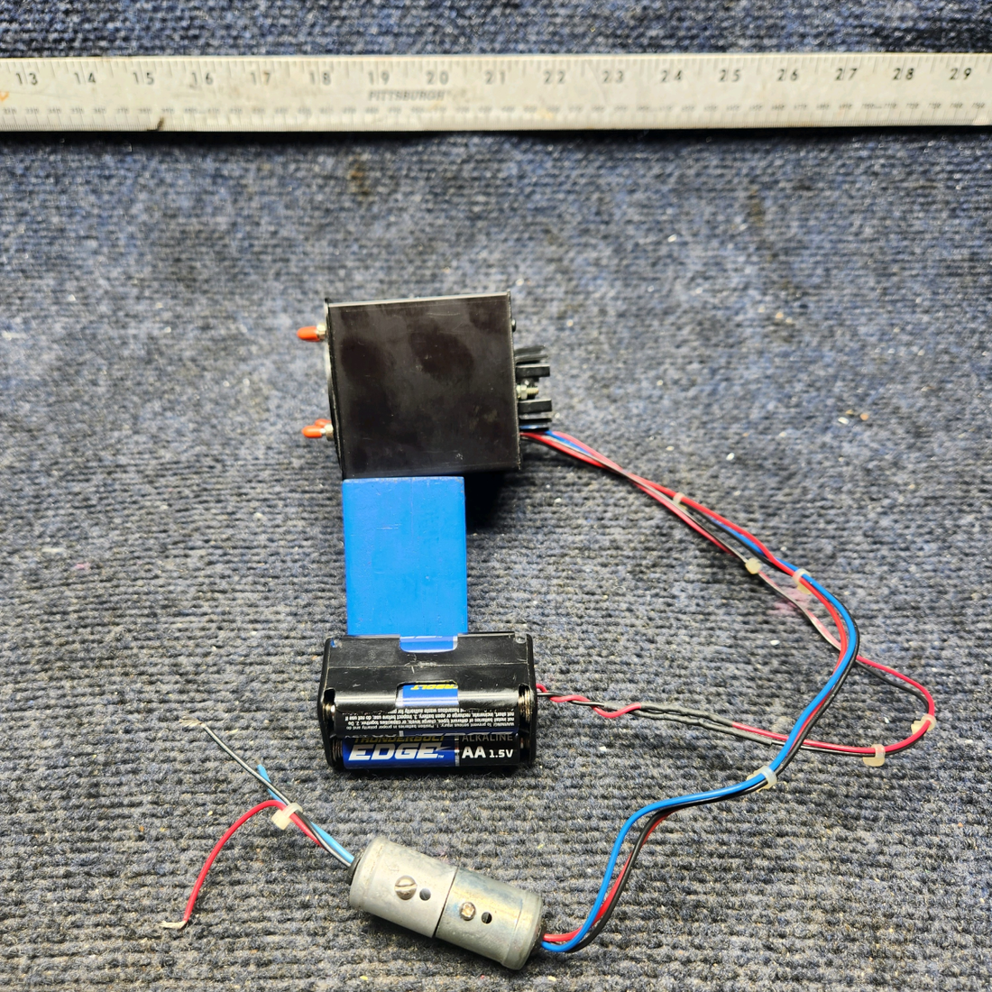 Used aircraft parts for sale, 811B Davtron MOONEY M20J - Year 1978 DIGITAL CLOCK INDICATOR