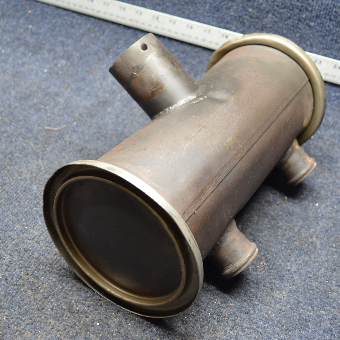 Used aircraft parts for sale, 0550176-43 Continental  [part_model] Cessna C175 MUFFLER WELD ASSY LH