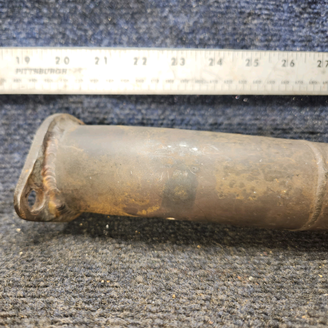 Used aircraft parts for sale, 38137-006 Lycoming IO-540-K1G5 Piper PA32RT-300 Exhaust Stack RH Middle