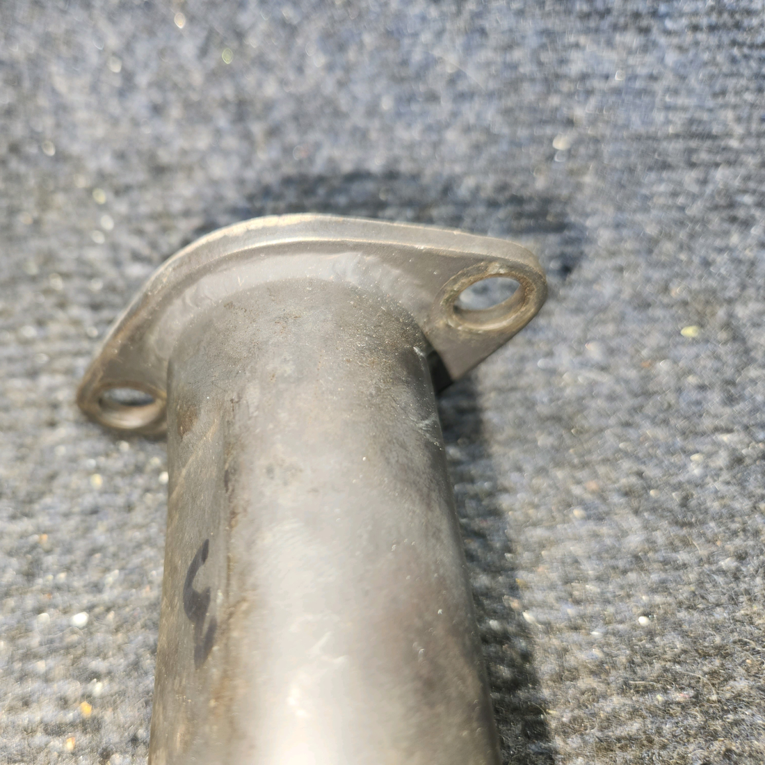 Used aircraft parts for sale, 0550157-7 Continental O-300 Cessna 172 Exhaust Straight Riser