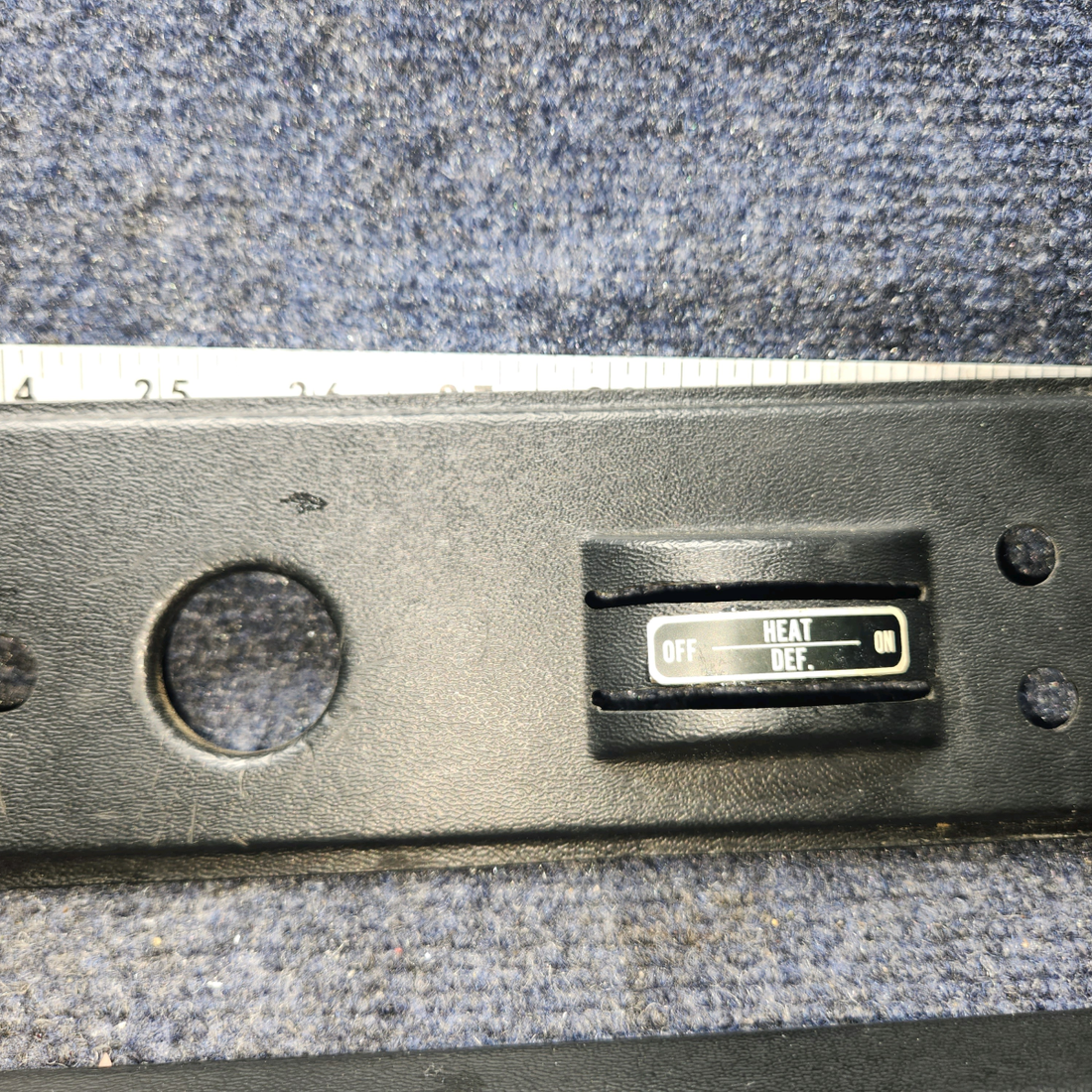 Used aircraft parts for sale, 01-028423-01 PIPER PA28-140 Instrument Panel Cover - RH/LH/Middle Panel