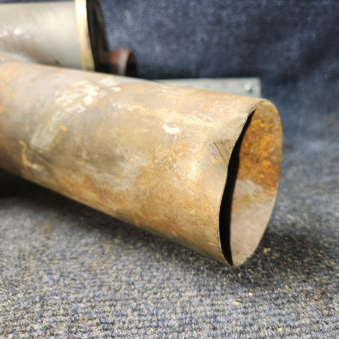 Used aircraft parts for sale, 0750161-28 Cessna 182G Muffler Assy