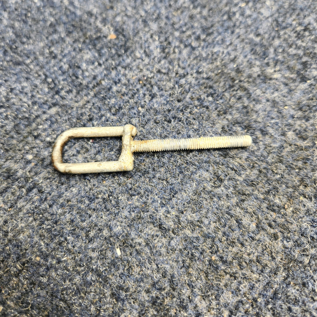 Used aircraft parts for sale, 63037-000 Piper PA32RT-300 DOOR LATCH PLATE WITH LOOP ASSEMBLY
