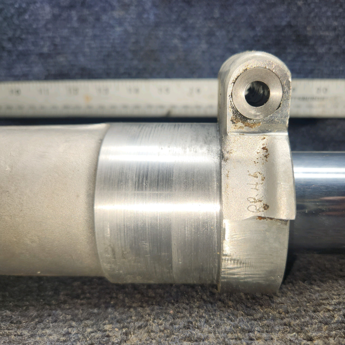 Used aircraft parts for sale, 67100-007 Piper PA32RT-300 Nose Gear Assembly – Less Trunnion