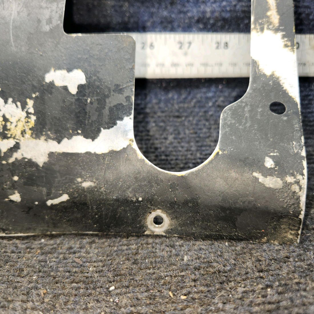 Used aircraft parts for sale, 0411599-5 cessna 150G Rudder Bar Shield - LH