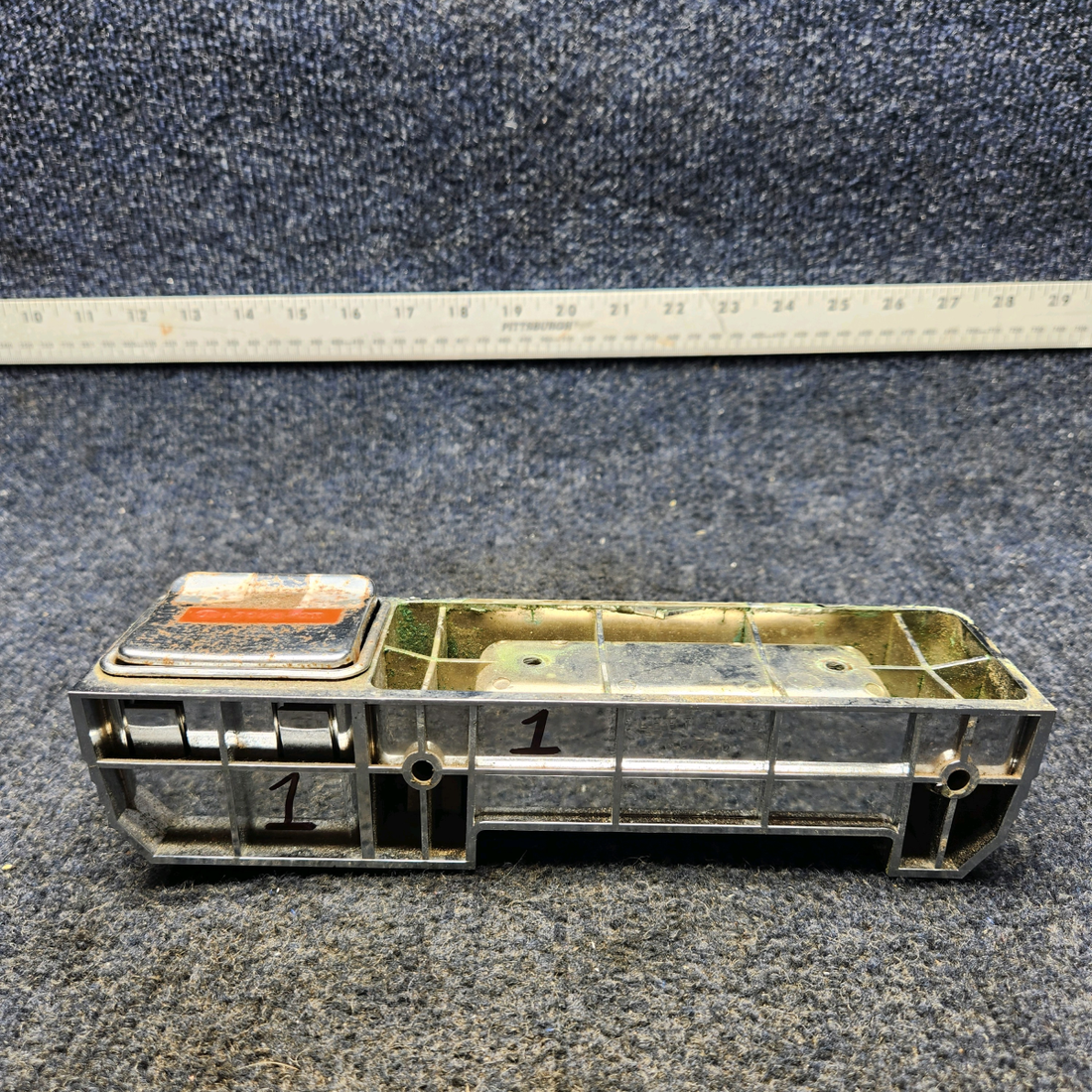 Used aircraft parts for sale, 66710-016 Piper PA32RT-300 CABIN ARMREST LH W ASHTRAY