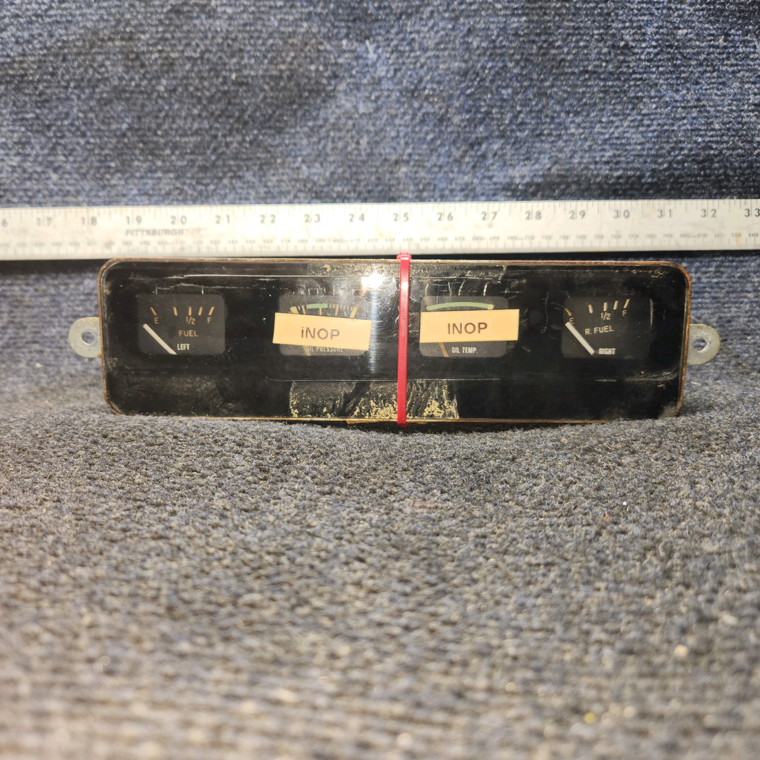 Used aircraft parts for sale, 0513144-4 Cessna 172 Engine Gauge Cluster Assy