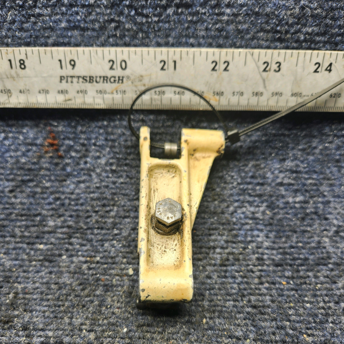 Used aircraft parts for sale, 35-825173-2 Beechcraft F33A NOSE GEAR LINK STEERING
