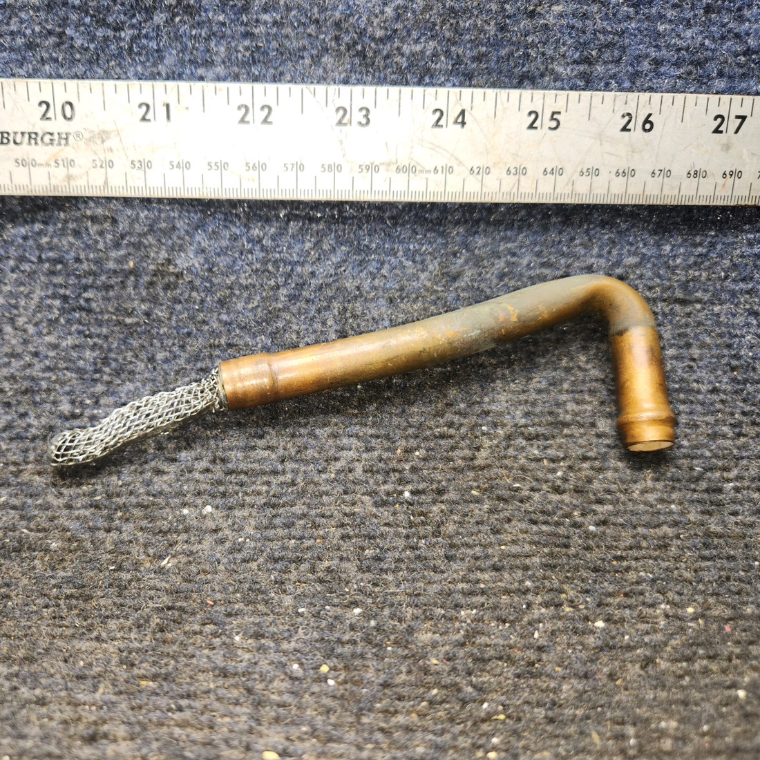 Used aircraft parts for sale, 0726603-16 Cessna 182G Strainer Assembly Forward