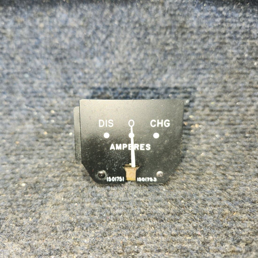 Used aircraft parts for sale, 1501751 Beechcraft 76 Duchess, H-35 Bonanza Amperes Indicator