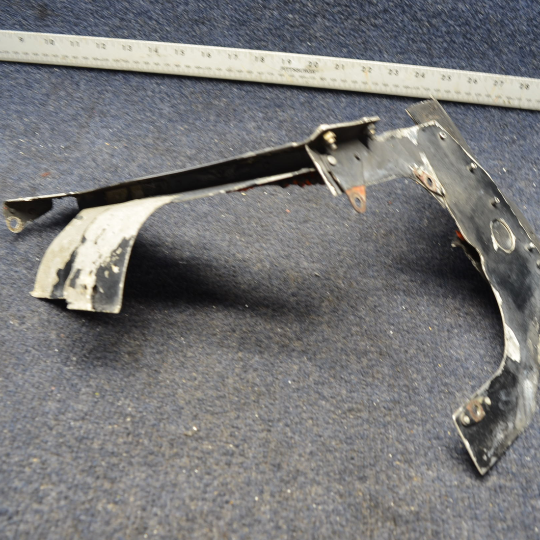 Used aircraft parts for sale, 2455044-1 Cessna 172RG FRONT LEFT BAFFLE ASSY