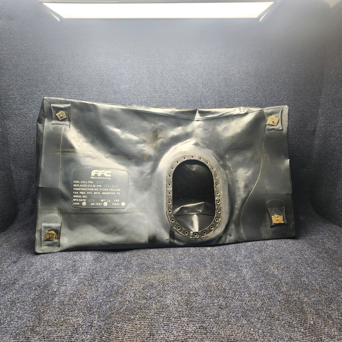 Used aircraft parts for sale, 454-327 PIPER PA-24-250 RH Aux Tank, 15 Gallons. MFG 04/2003