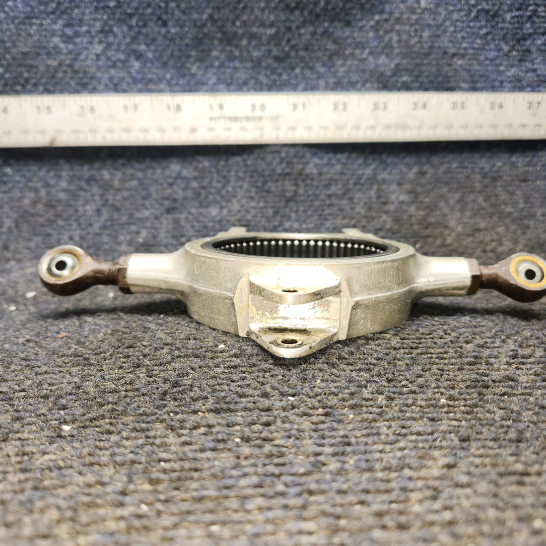 Used aircraft parts for sale, 0543011-1 Cessna C175 Arm Assy Steering W/Bearing And Rod End