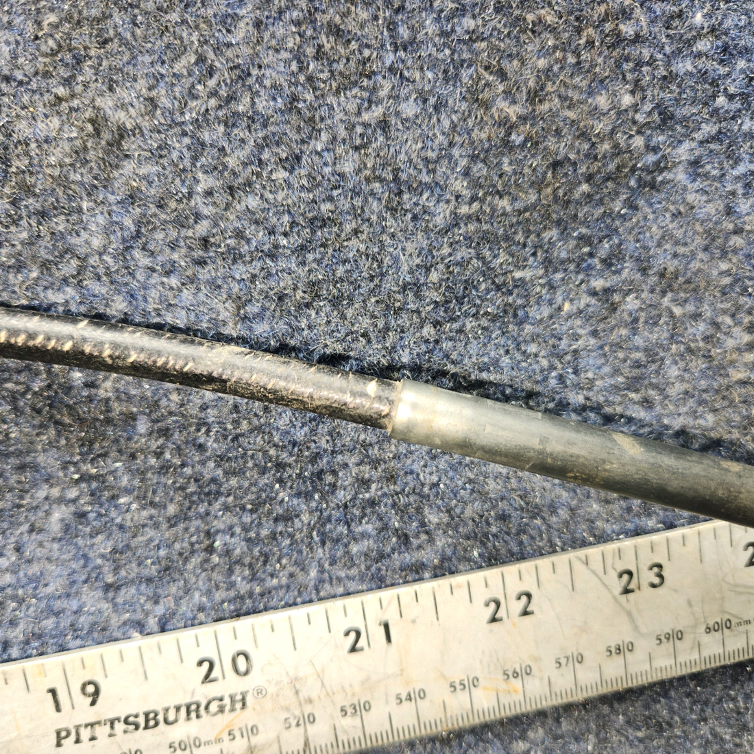 Used aircraft parts for sale, 253-001-1 Mooney M20C Throttle Control Cable (41 1/2")