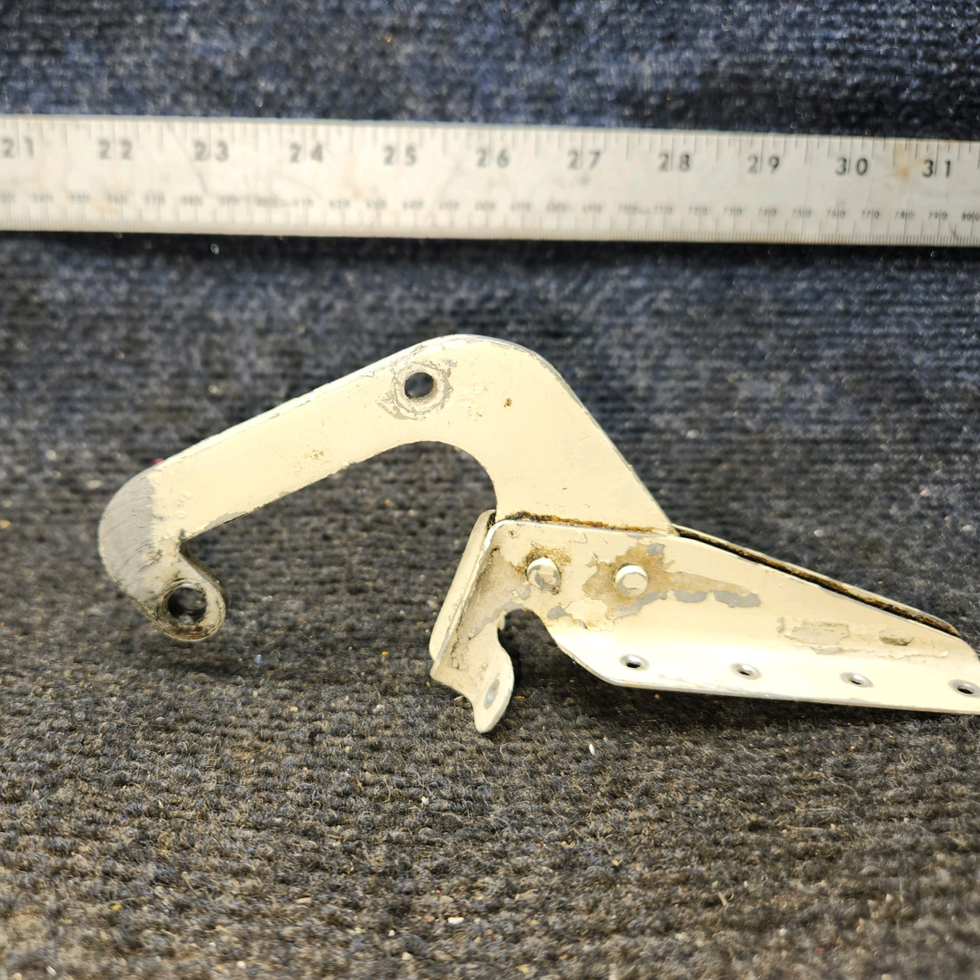 Used aircraft parts for sale, 35-410077-12 BEECHCRAFT F35 Nose Gear Door Hinge Aft