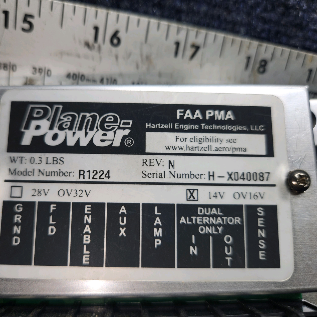 Used aircraft parts for sale, SAL12-70 Plane Power PIPER PA-24-250 Genrator Conversion Kit 12V