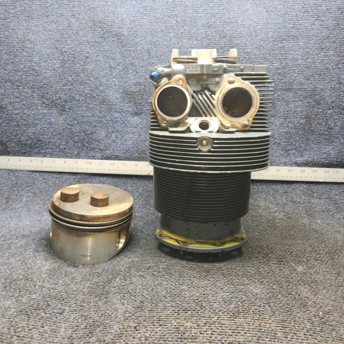 Used aircraft parts for sale, LW-12425 Lycoming O-540 PIPER PA-24-250 Cylinder Assembly Nitrided