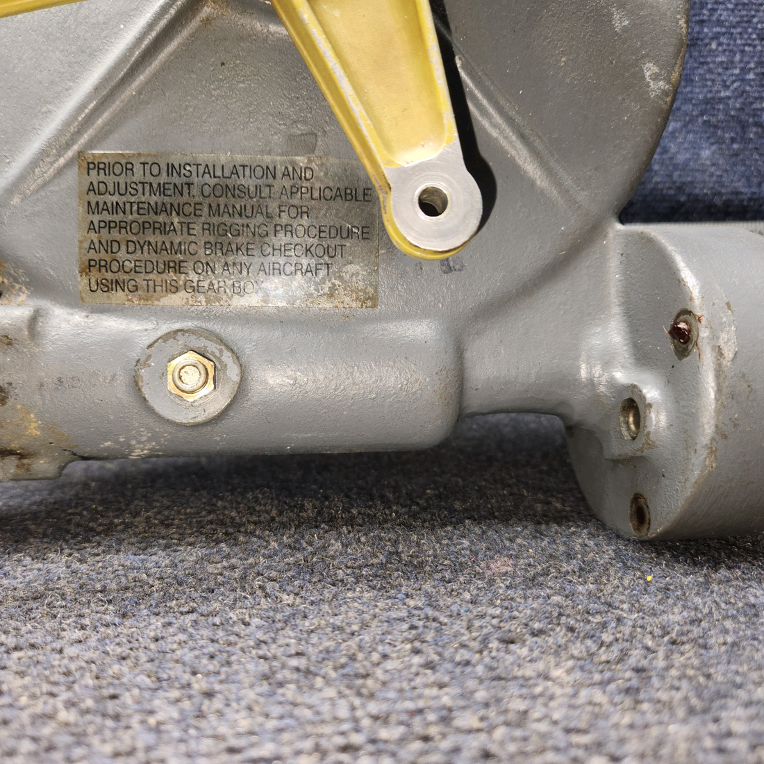 Used aircraft parts for sale, 98-810017-5 BEECHCRAFT 95-55B Main Landing Gear Retract Actuator Assembly