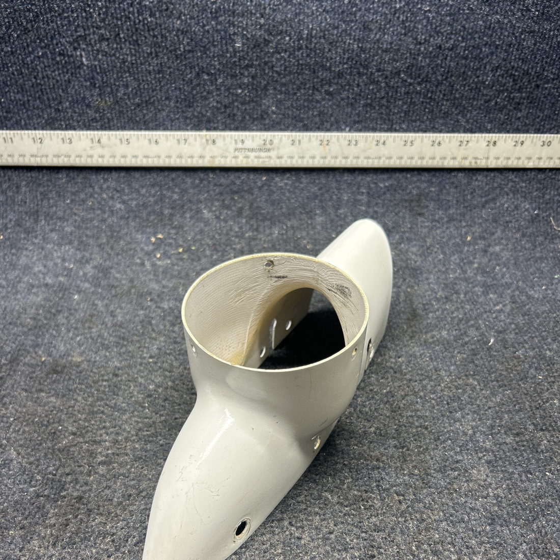 Used aircraft parts for sale, 63514-000 PIPER PA28-140 TIP VERTICAL FIN FOR ROTATING BEACON