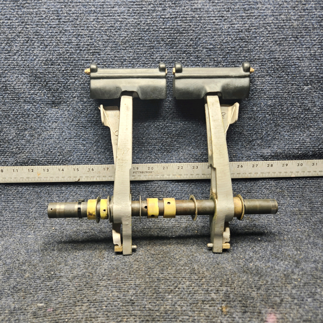 Used aircraft parts for sale, 35-524060, 35-524367-2 Beechcraft F33A COPILOT RUDDER PEDAL ASSEMBLY