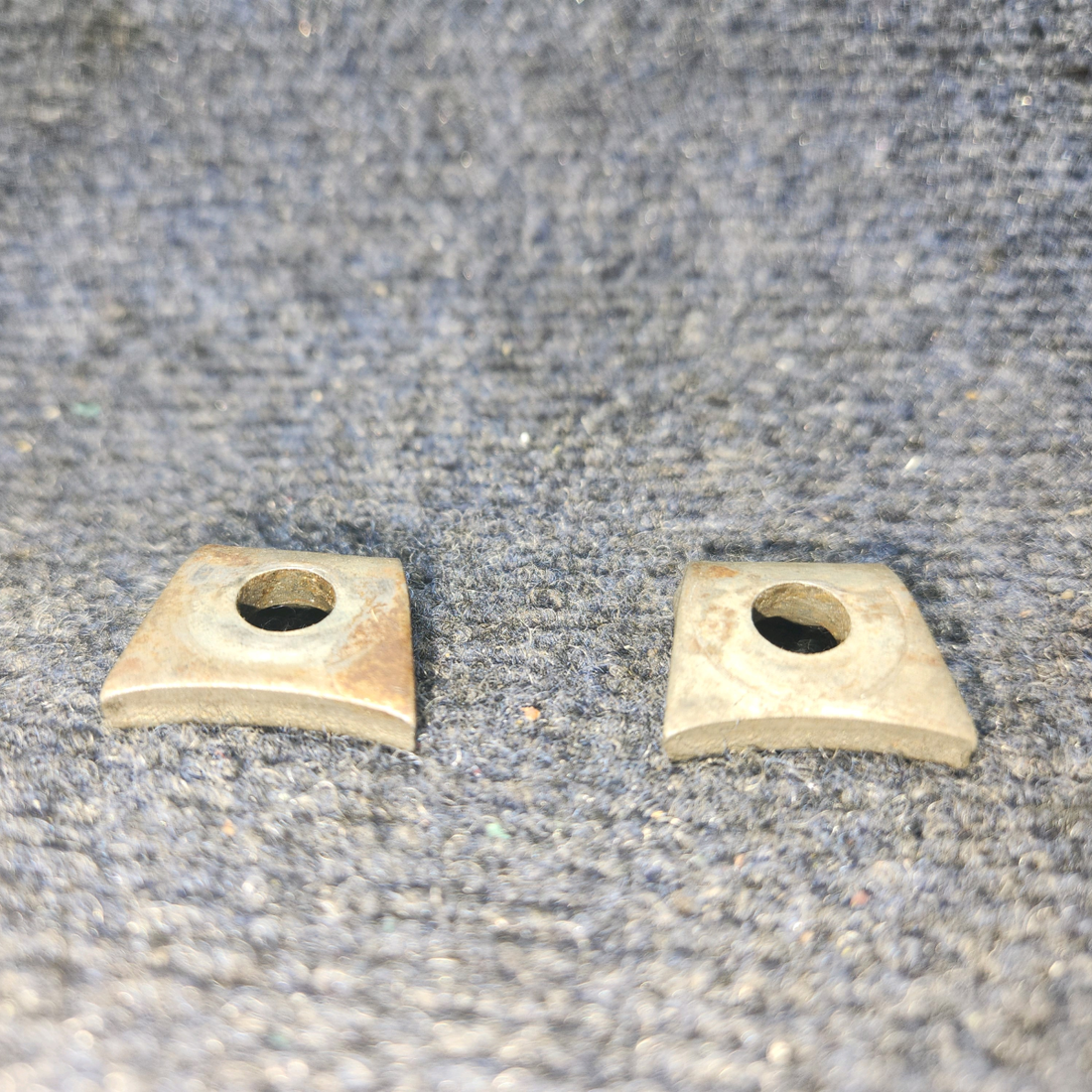 Used aircraft parts for sale, 66M21195 Lycoming 0-320-E2A American Gruman A1A MAGNETO CLAMP SET OF 2