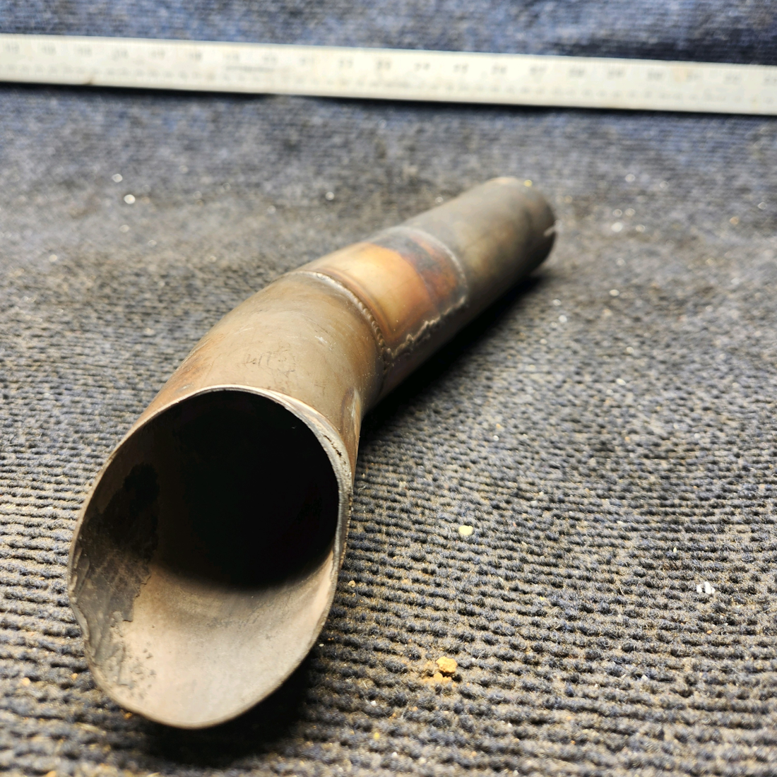 Used aircraft parts for sale, 0450338-67 cessna 150G Tailpipe Assembly – LH