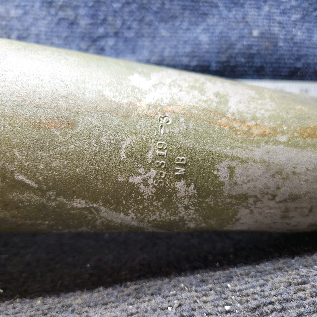 Used aircraft parts for sale, 65319-004 Piper PA-28-140 Main Gear Cylinder