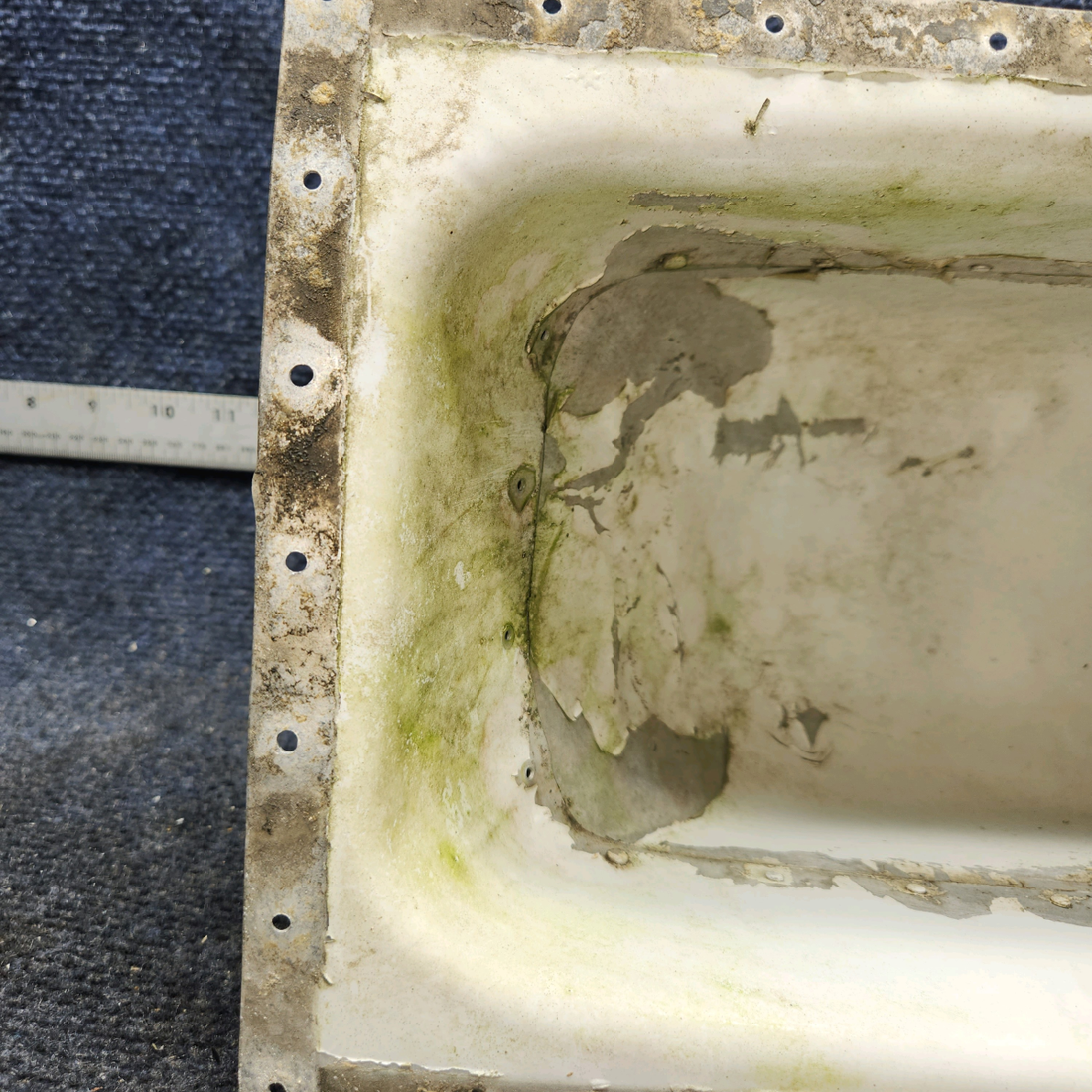 Used aircraft parts for sale, 2413118-1 Cessna 172RG Nose Gear Tunnel Cover Assy