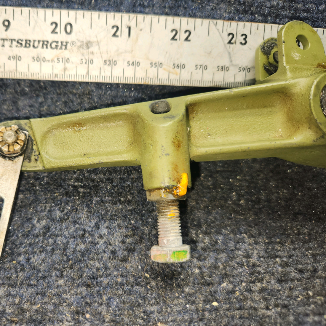 Used aircraft parts for sale, N7453N BEECHCRAFT 95-55B Aileron Bellcrank Assy - LH