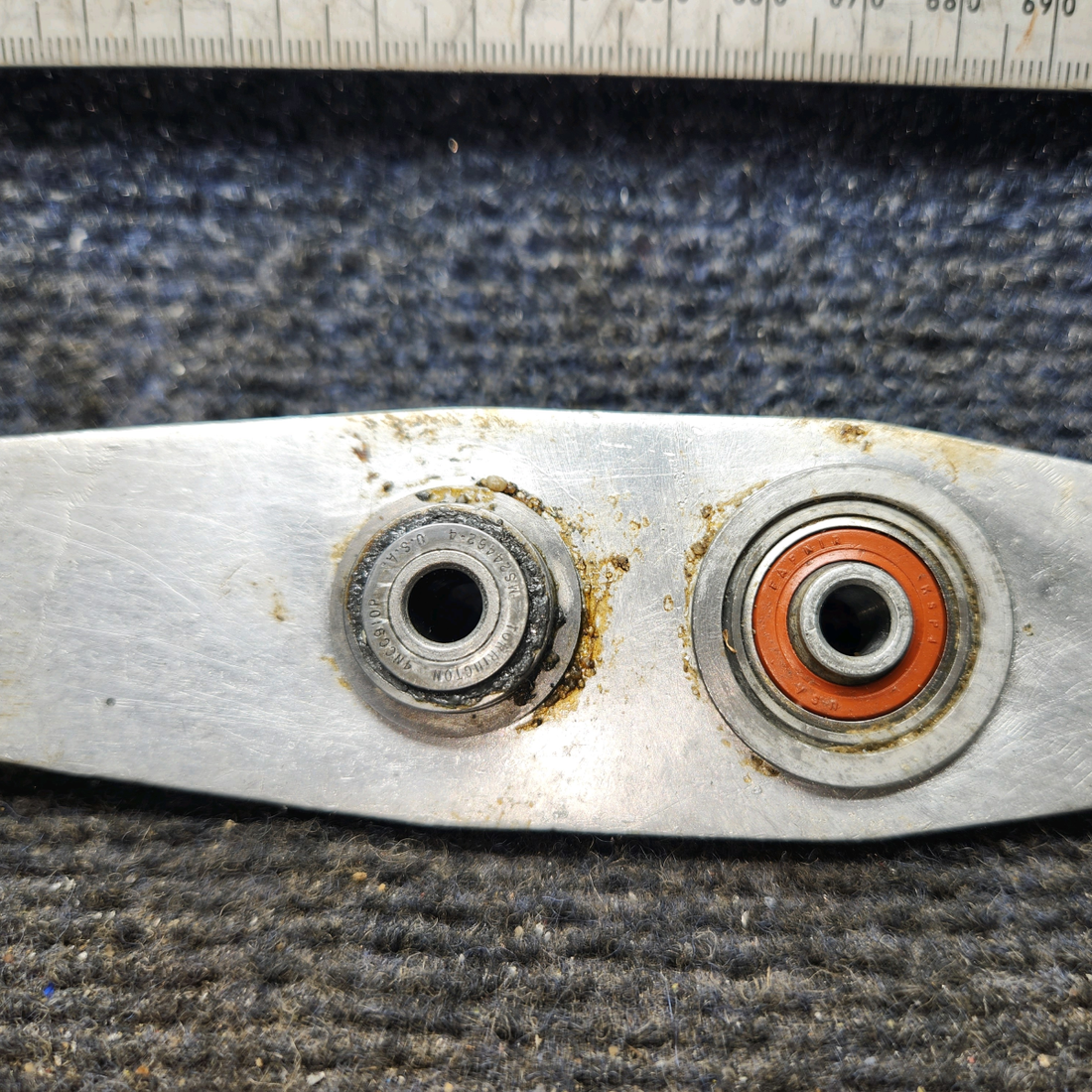 Used aircraft parts for sale, 0411258 cessna 150G Forward Elevator Bellcrank