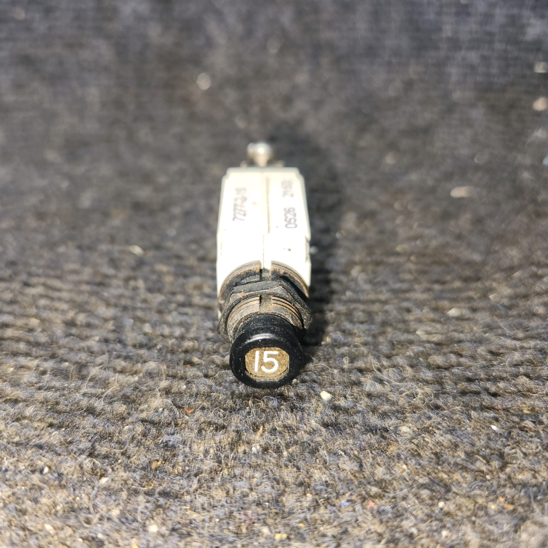 Used aircraft parts for sale, 7277-2-15 Klixon 7277-2 Cessna 172E Circuit Breaker  15 AMP