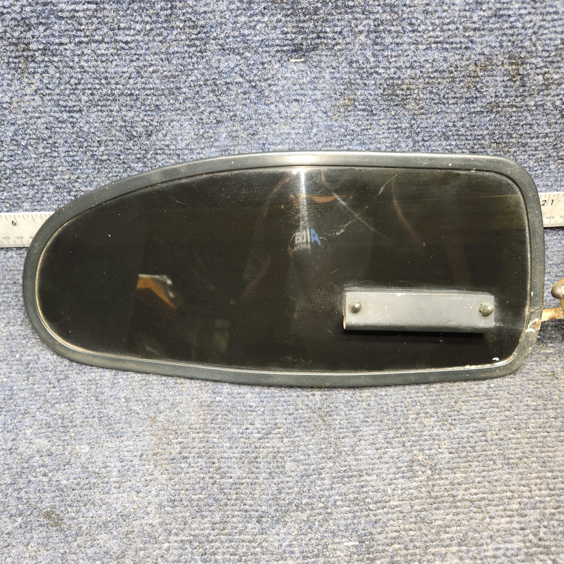 Used aircraft parts for sale, 764-114 Piper PA28-140 Sun Visor Assembly with Mount