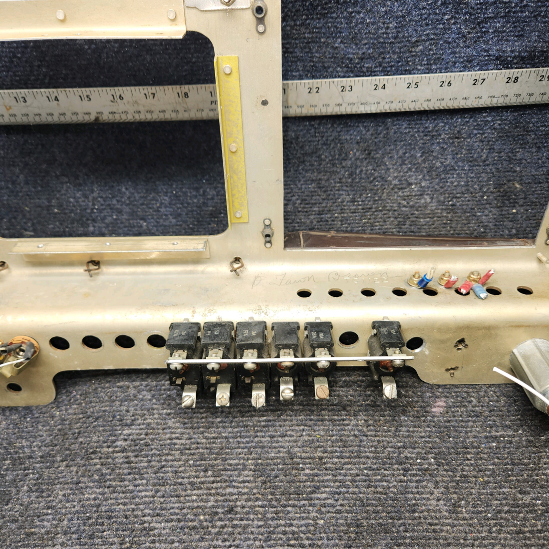 Used aircraft parts for sale, 58-324037-1 BEECHCRAFT 95-55B Instrument Panel Assembly – Co-Pilot