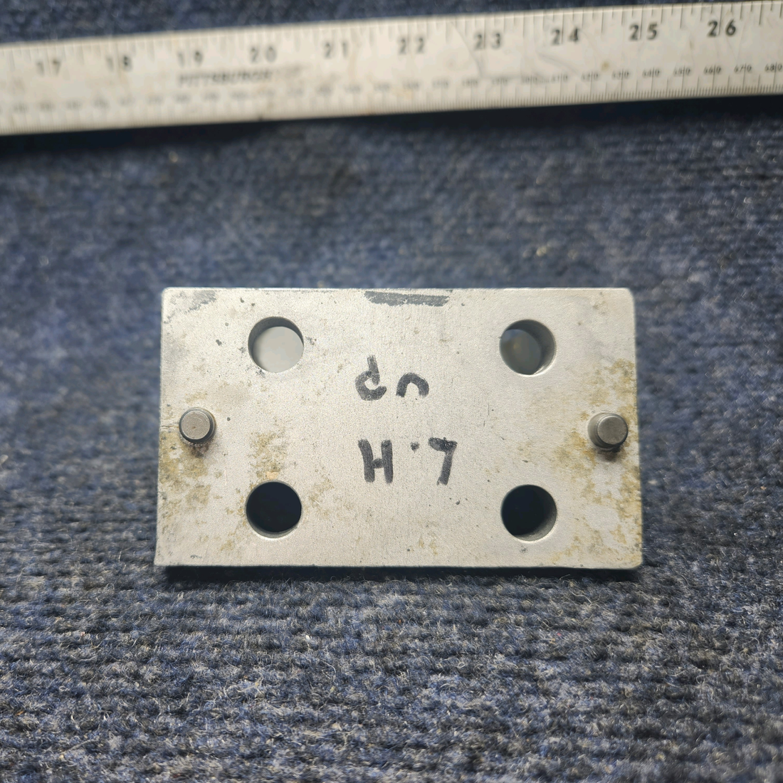 Used aircraft parts for sale, 12A19770 Lycoming O-540-A1D5 PIPER PA-24-250 BRACKET Engine mounting (Dynafocal)