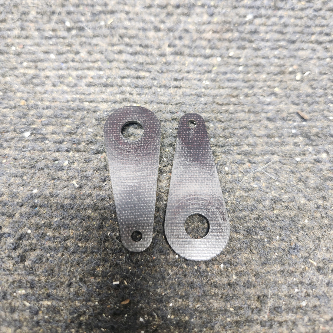 Used aircraft parts for sale, 67218-002 piper PA-28-181 Quadrant Friction Plate (0.062 Thick)