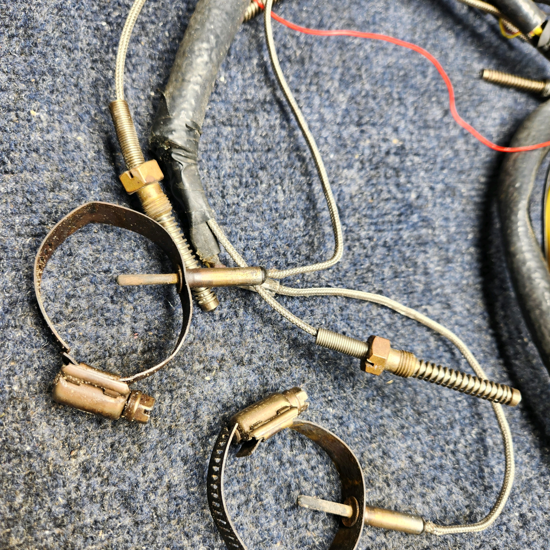 Used aircraft parts for sale, GEM-602 EGT-CHT BEECHCRAFT F35 INSIGHT GEM 602 GRAPHIC ENGINE MONITOR WITH CHT, EGT WITH PROBES.  AS REMOVED, WORKING WHEN REMOVED.