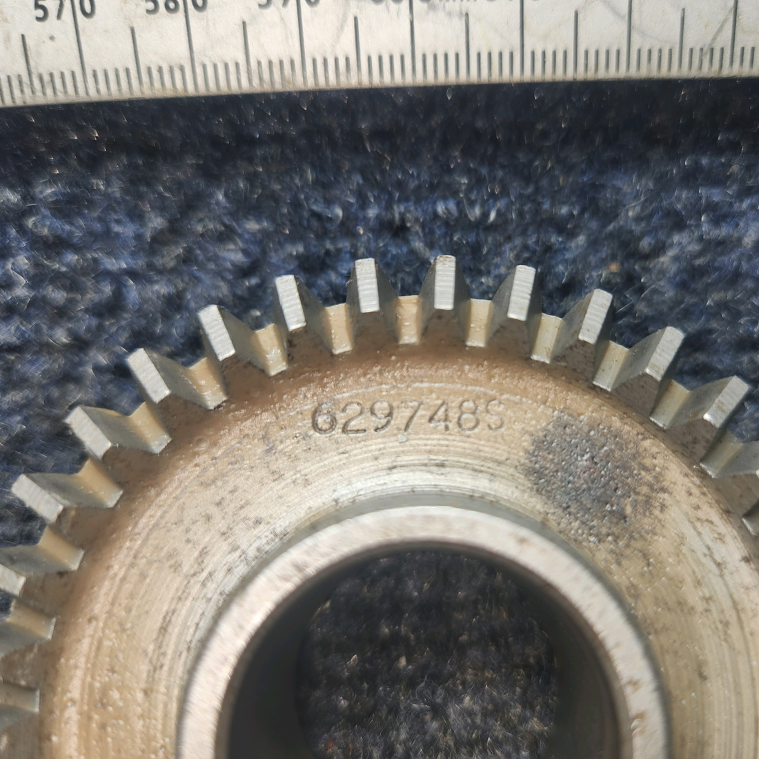 Used aircraft parts for sale, 629747 Continental Bevel Governor Drive Gear