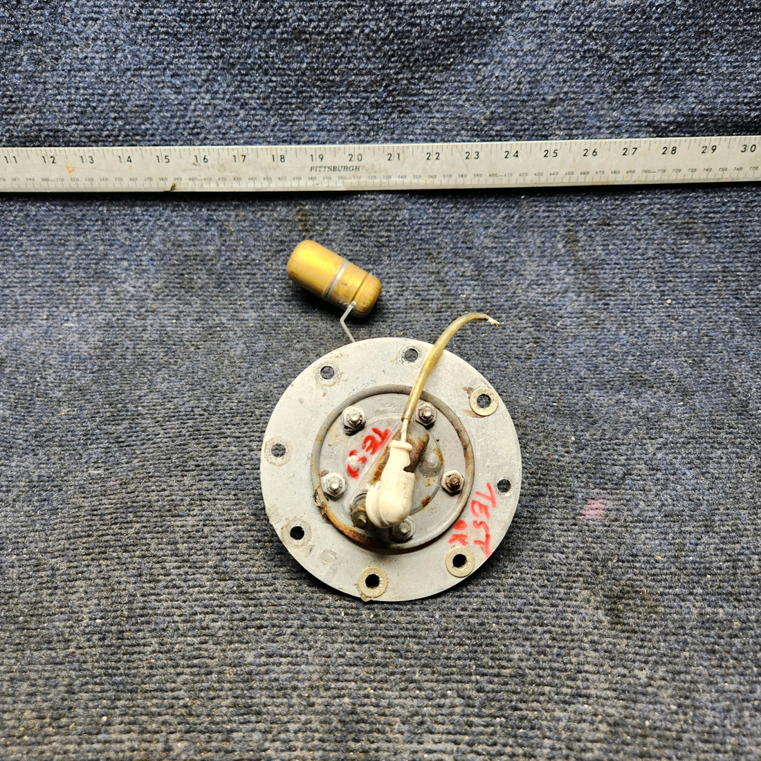 Used aircraft parts for sale, 169-380066-1 Beechcraft A23A Musketeer Custom III FUEL LEVEL TRANSMITTER LH