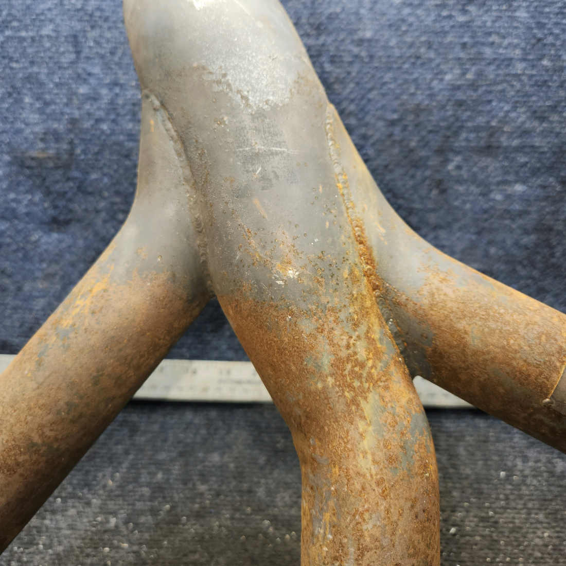 Used aircraft parts for sale, 0750161-31 Cessna 182G Exhaust Stack Assembly