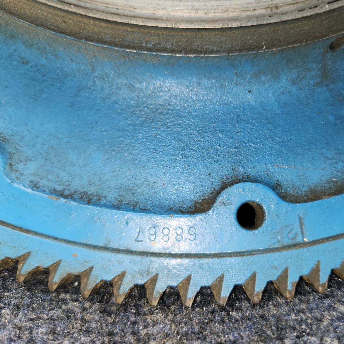 Used aircraft parts for sale, LW11380 Piper PA28-140 Starter Ring Gear 122th