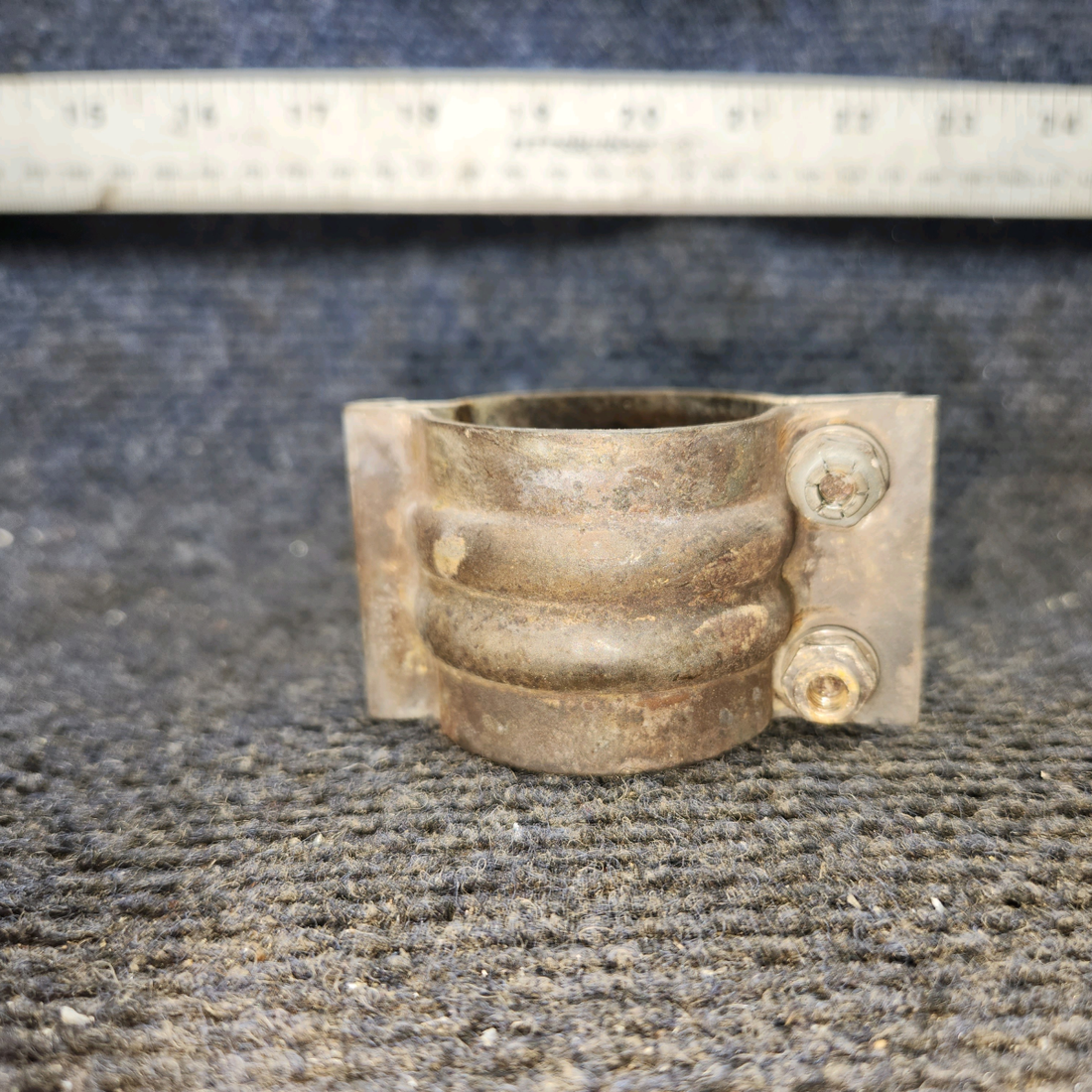 Used aircraft parts for sale, 0550176-50 Cessna 172E Exhaust Clamp Assy