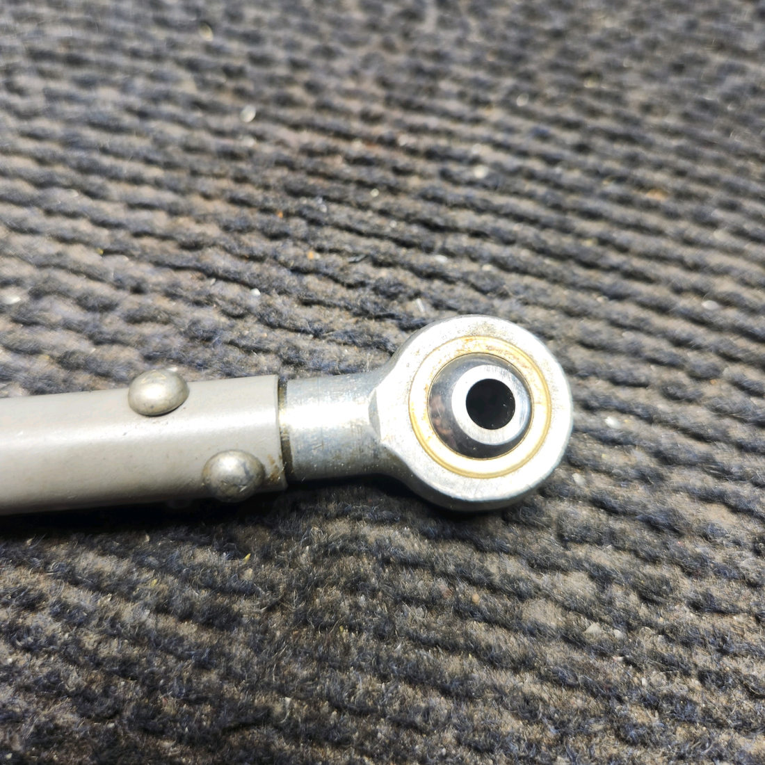 Used aircraft parts for sale, 95-524018-33 Beechcraft 35-33 Tube Rudder Pedal Push Rod