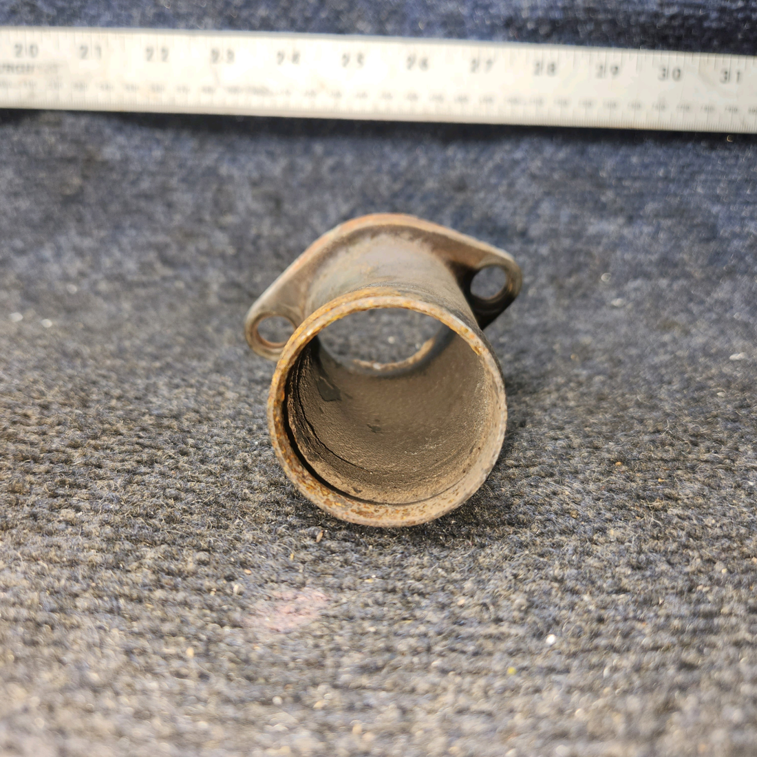 Used aircraft parts for sale, 0450338-69 Cessna C-150J Exhaust Stack Riser - LH