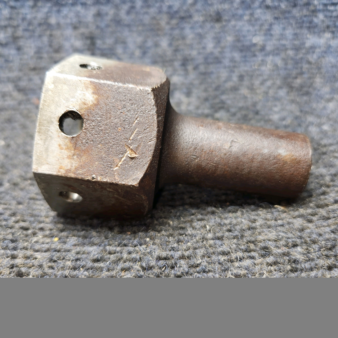 Used aircraft parts for sale, 0441130-1 Cessna 172 Main Gear Axle Nut LH or RH (Length: 2-3/8")