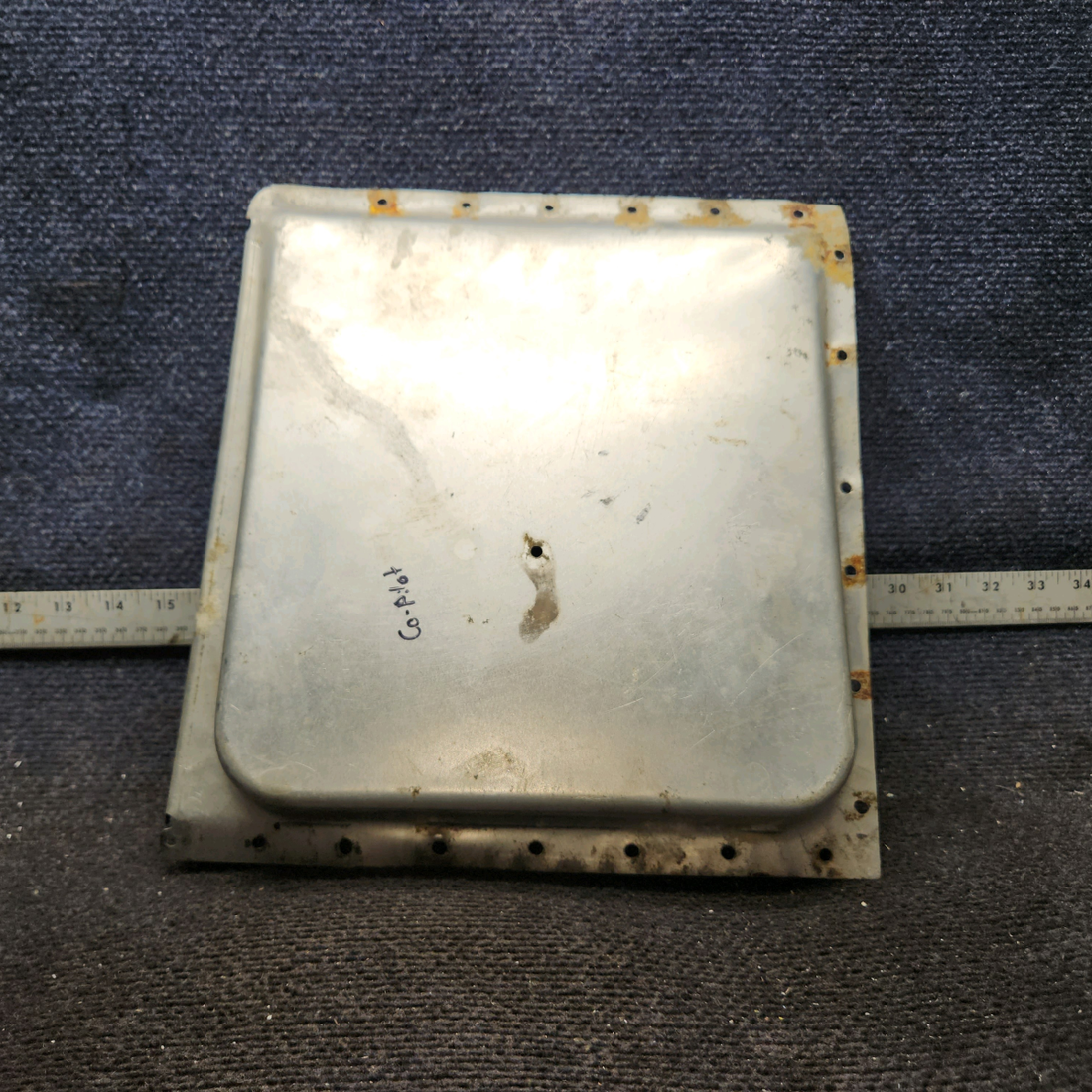 Used aircraft parts for sale, 0413429-2 cessna 150G Front Floorboard Foot Pan – RH