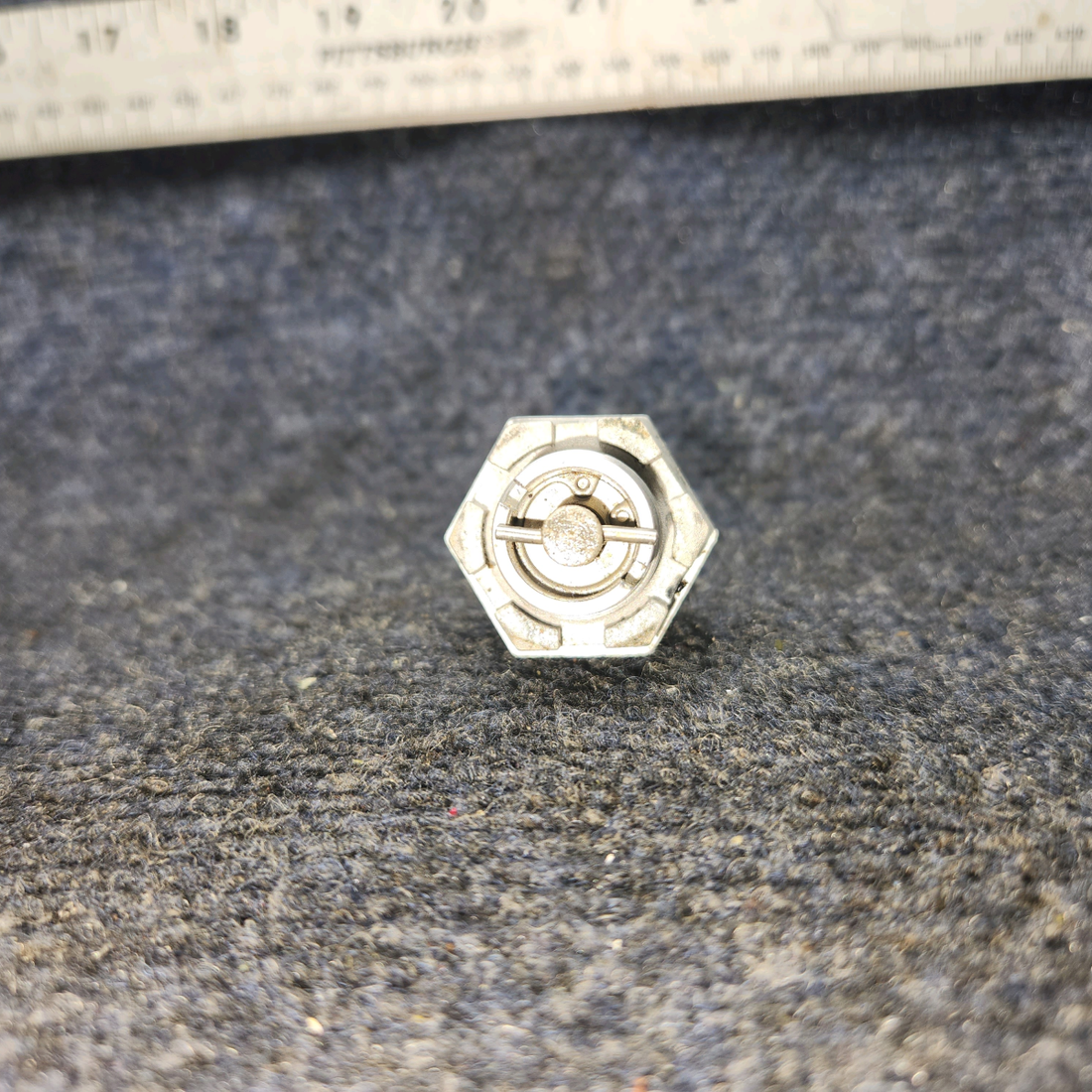 Used aircraft parts for sale, 967B1A Beechcraft A24R Fuel Tank Drain Valve